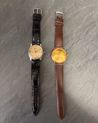 Coppia orologi vintage meccanici