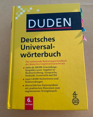 Dizionario Duden Deutsches Universal Wörterbuch