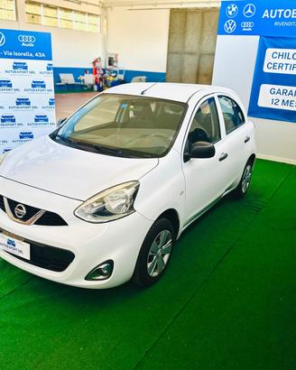 Nissan Micra 1.2 12V 5 porte/ok nella f/2015/kmcer