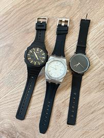 2 orologio uomo + 1 gratis nuovo