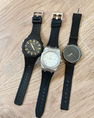 2 orologio uomo + 1 gratis nuovo