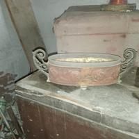 Antico contenitore Art Nouveau