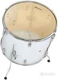 Millenium Focus Floor Tom 14''x14'' bianco o nero