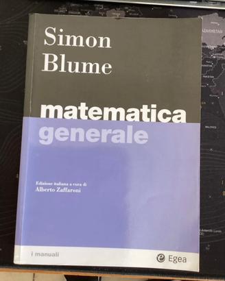 Matematica Generale Simon Blume