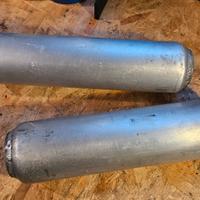 Silenziatori scarico  terminali aprilia rs 250 2t