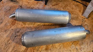 Silenziatori scarico  terminali aprilia rs 250 2t