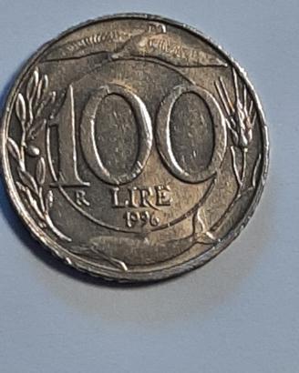 100 LIRE 1996 Repubblica Italiana