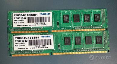 Ram ddr3 8gb Patriot