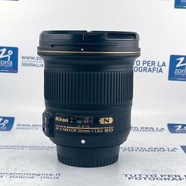 NIKON AF-S 20 mm f1.8 G + GARANZIA USATO