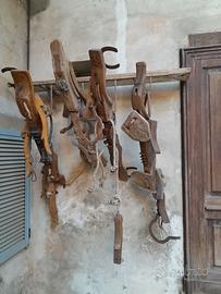 antico giogo in legno