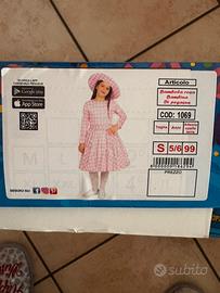 Vestito di carnevale barbie