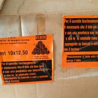 Telo traspirante copri rotoballe