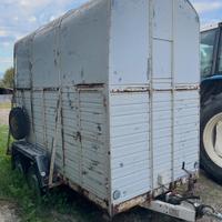 Trailer trasporto cavalli 2 posti