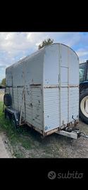 Trailer trasporto cavalli 2 posti