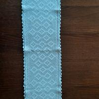 Centro filet in cotone beige