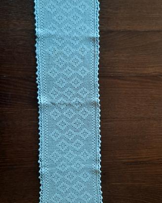 Centro filet in cotone beige