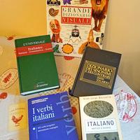 LOTTO 5 LIBRI IMPARARE LINGUA ITALIANA LINGUAGGIO