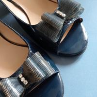 scarpe décolleté aperte