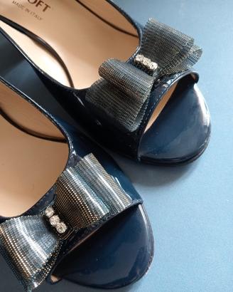 scarpe décolleté aperte