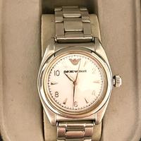 Iconico orologio ARMANI cn certificato autenticitá