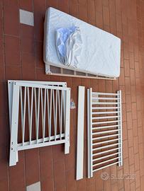 Lettino Ikea GULLIVER + materasso Jättetrött