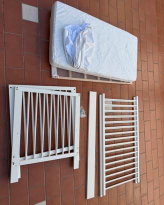 Lettino Ikea GULLIVER + materasso Jättetrött