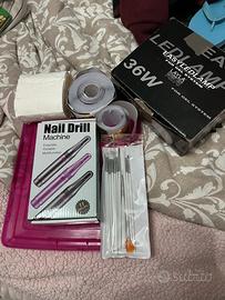 Set ricostruzione unghie