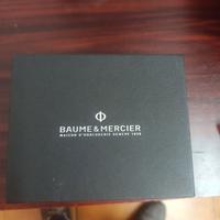 scatola Baume mercier per orologi nuova completa 
