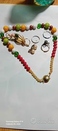 Anelli/,orecchini/spilla/collana