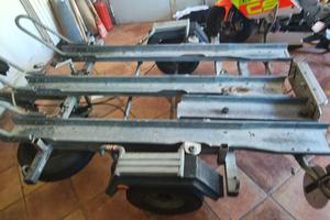 Carrello rimorchio portamoto