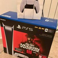 Playstation 5 +2 controller COD CALL of DUTY MWIII