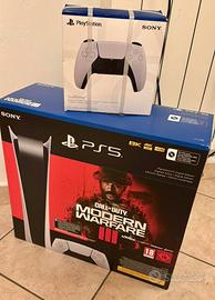 Playstation 5 +2 controller COD CALL of DUTY MWIII