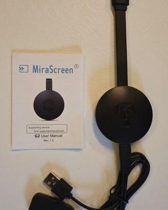 Mirascreen G2 dongle HDMI per mirroring smartphone