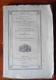 Apologetica di Antonio Rosmini