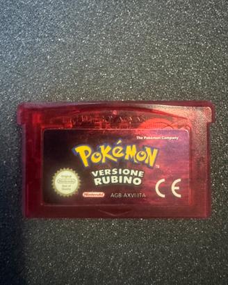 Pokemon Rubino ITA Originale pila nuova
