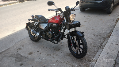 Moto keeway k-light 125 rosso