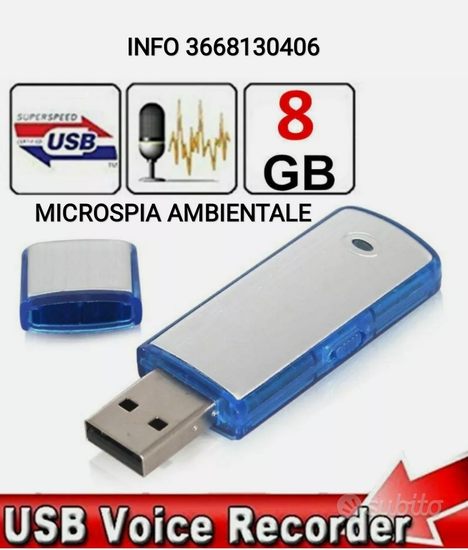 Microspia ambientale audio