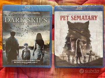 2 Blu Ray Horror: Pet Sematary e Dark Skies
