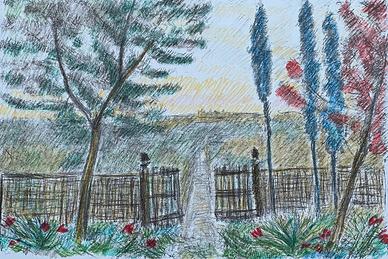 Michele Cascella - Oltre la staccionata