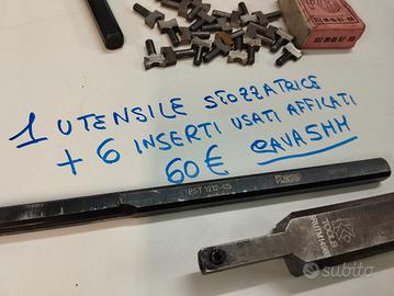 Stozzatrice utensili - Inserti - Tornio 