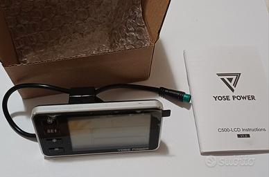 Display ebike mod. Yose Power  Power  C500 LCD