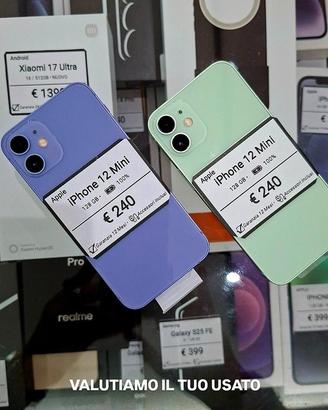 IPHONE 12 MINI 128GB batteria 100%