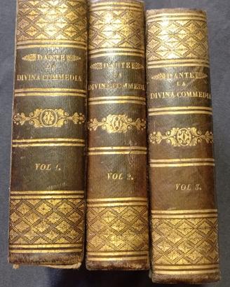 Dante - La Divina Commedia 3 Volumi (1846) Comment