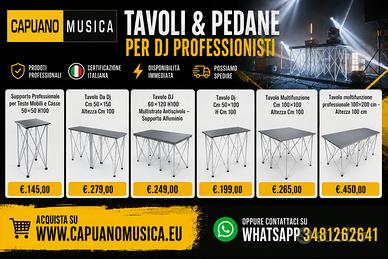 TAVOLI PER DJ
