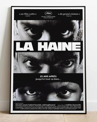 Poster Locandina "La Haine - L'Odio" 