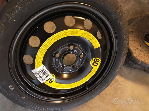kit RUOTINO  DI SCORTA completo AUDI  da 16 5 fori
