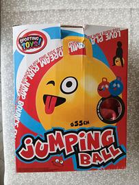 Palla rimbalzare blu jumping ball 55CM