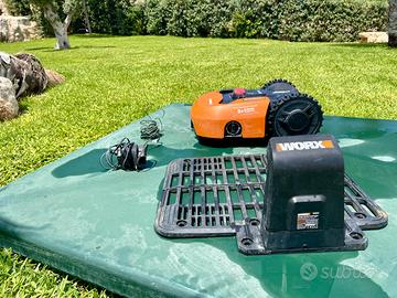 WORX ROBOT TAGLIAERBA LANDROID S300 A BATTERIA 20