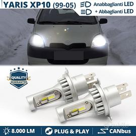 Kit LED H4 Per Toyota Yaris XP10 99-05 ANABBA+ABBA