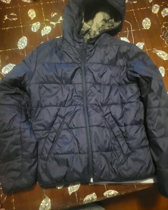 piumino bambino reversibile tg 8/10 anni